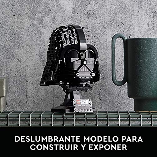 LEGO 75304 Star Wars Casco de Darth Vader, Maqueta para Construir, Manualidades para Adultos, Set de Coleccionista - no se que regalar