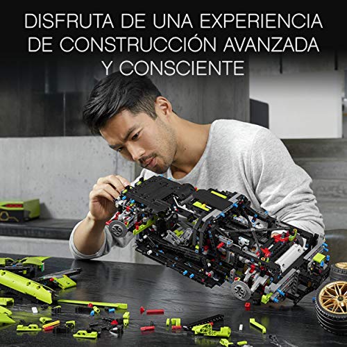 LEGO 42115 Technic Lamborghini Sián FKP 37, Maqueta de Coche de Lujo, Set de Construcción, Modelo de Coleccionista, Regalo Original para Adultos