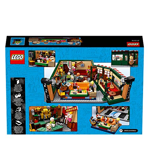 LEGO 21319 Ideas Central Perk Set de Construcción de Cafetería de Serie Friends con Mini Figuras para Niños +16 años - no se que regalar