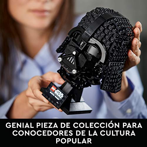 LEGO 75304 Star Wars Casco de Darth Vader, Maqueta para Construir, Manualidades para Adultos, Set de Coleccionista - no se que regalar