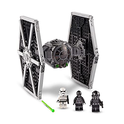 LEGO 75300 Star Wars Caza Tie Imperial Juguete de Construcción con Mini Figuras de Stormtrooper y Piloto de Saga Skywalker - no se que regalar