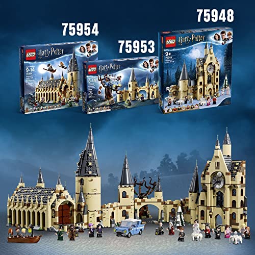 LEGO 75954 Harry Potter Gran Comedor de Hogwarts, Juguete de Construcción con Torre de 4 Plantas, una Bote y 10 Mini Figuras