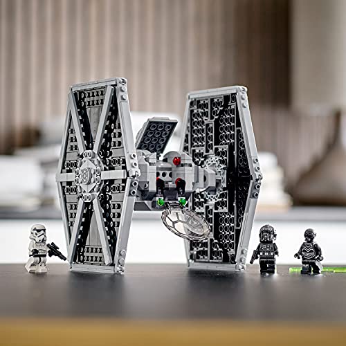 LEGO 75300 Star Wars Caza Tie Imperial Juguete de Construcción con Mini Figuras de Stormtrooper y Piloto de Saga Skywalker - no se que regalar