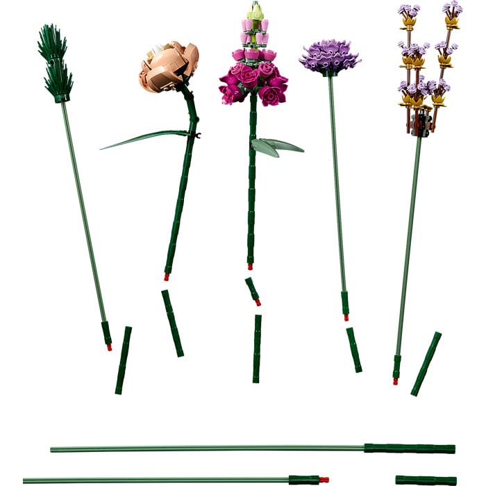 LEGO 10280 Ramo de Flores, Set de Construcción para Adultos, Regalos Originales para Mujeres y Hombres, Colección Botanical