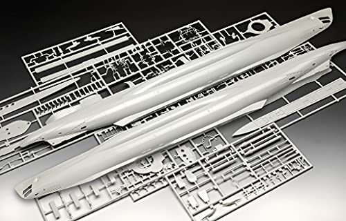 Revell GmbH Revell 05163 5163 Submarino alemán Tipo VII C/41 Platinum (edición Limitada) Kit de Modelo de plástico, Multicolor, 1/72