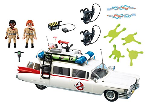 PLAYMOBIL Ghostbusters Ecto-1 con Módulo de Luz y Sonido, a Partir de 6 Años (9220) - no se que regalar