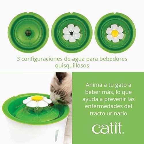 Catit 43742W Bebedero Fuente Flor 3, 3 L - no se que regalar