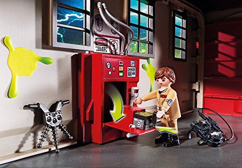 PLAYMOBIL 9219 Ghostbusters, Cuartel Parque de Bomberos, a Partir de 6 Años - no se que regalar