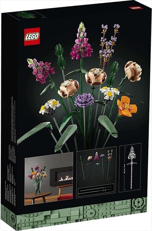 LEGO 10280 Ramo de Flores, Set de Construcción para Adultos, Regalos Originales para Mujeres y Hombres, Colección Botanical