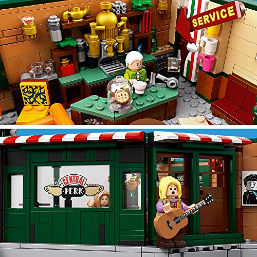 LEGO 21319 Ideas Central Perk Set de Construcción de Cafetería de Serie Friends con Mini Figuras para Niños +16 años - no se que regalar