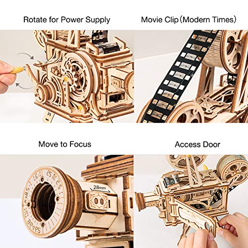 ROKR Vitascope Wooden Puzzle | Puzzle 3D Madera | Maquetas para Montar Adultos - no se que regalar