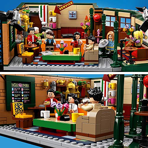 LEGO 21319 Ideas Central Perk Set de Construcción de Cafetería de Serie Friends con Mini Figuras para Niños +16 años - no se que regalar